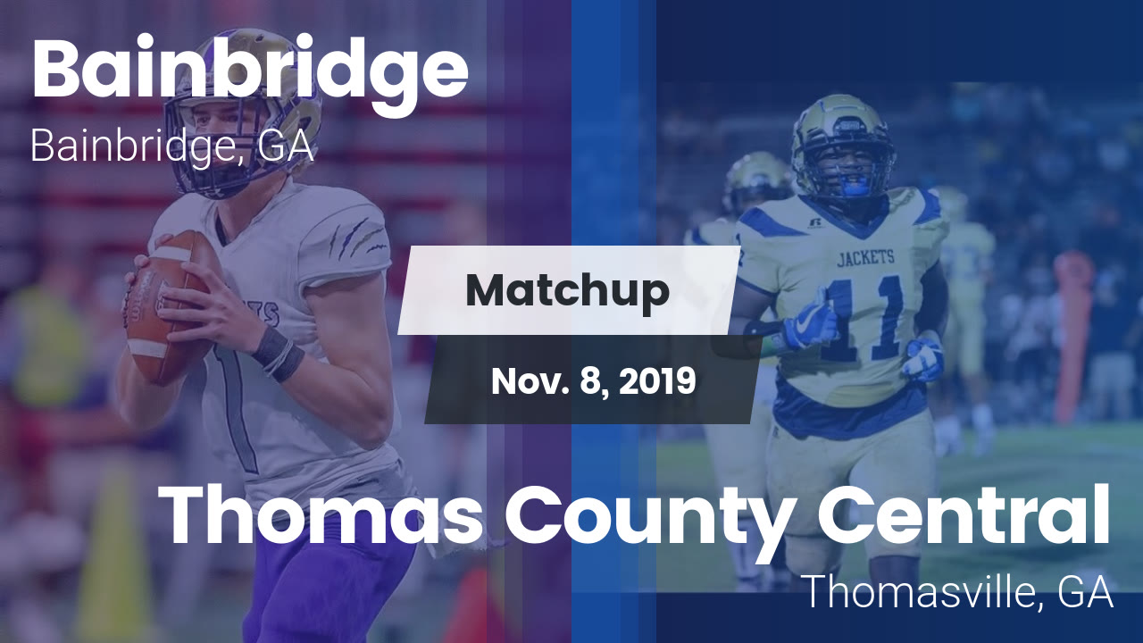 Bainbridge Hs Football Video Matchup Bainbridge Vs Thomas