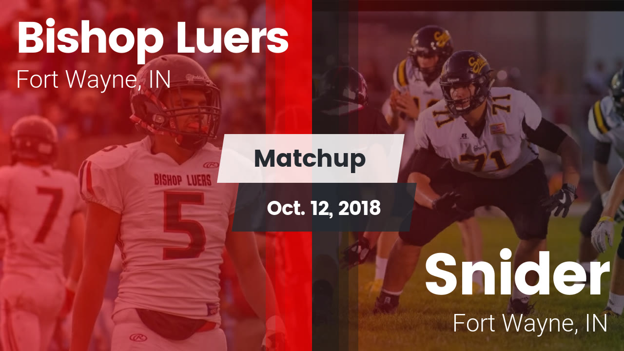 Fort Wayne Bishop Luers Hs Football Video Matchup Bishop Luers