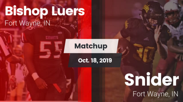 Boys Varsity Football Bishop Luers High School Fort Wayne