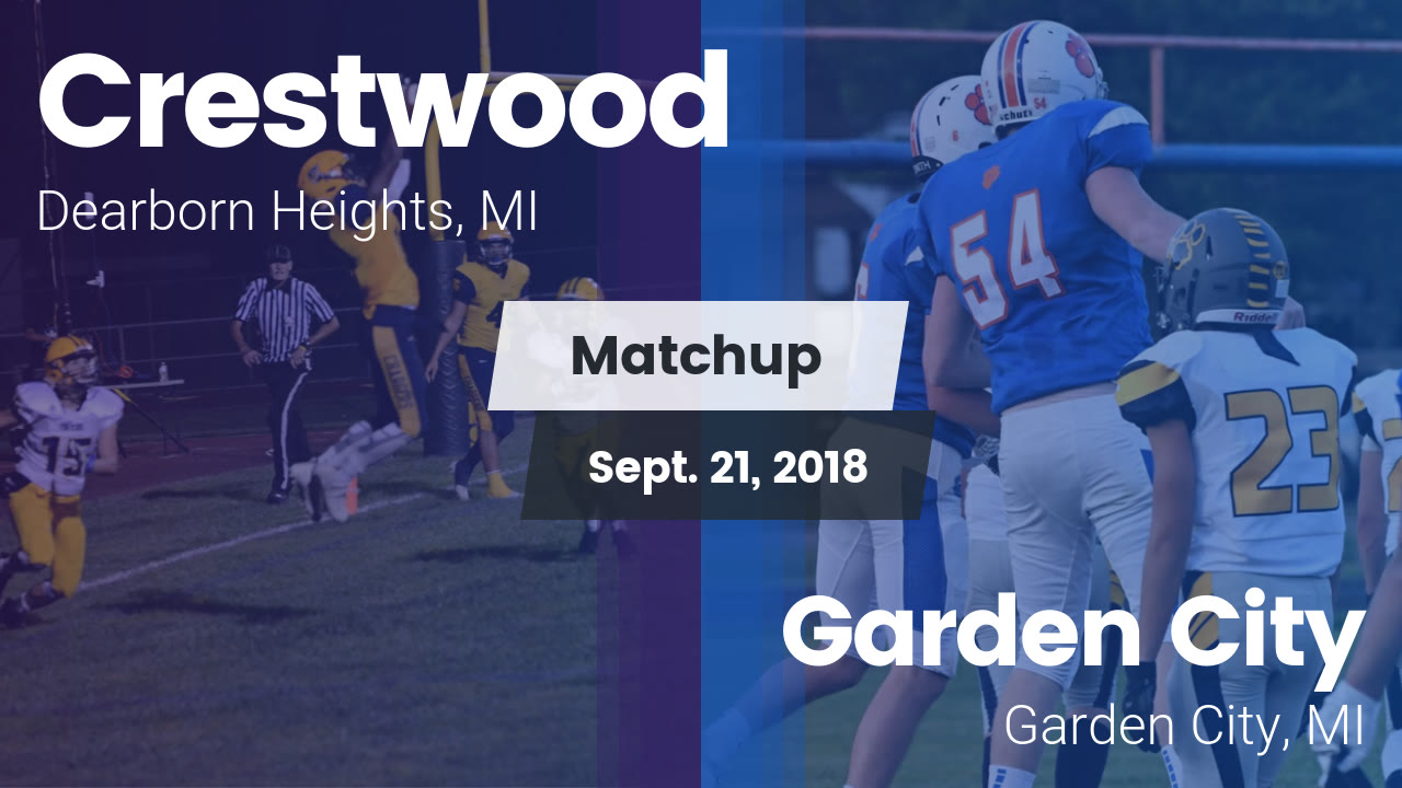 Crestwood Hs Football Video Matchup Crestwood High Vs Garden