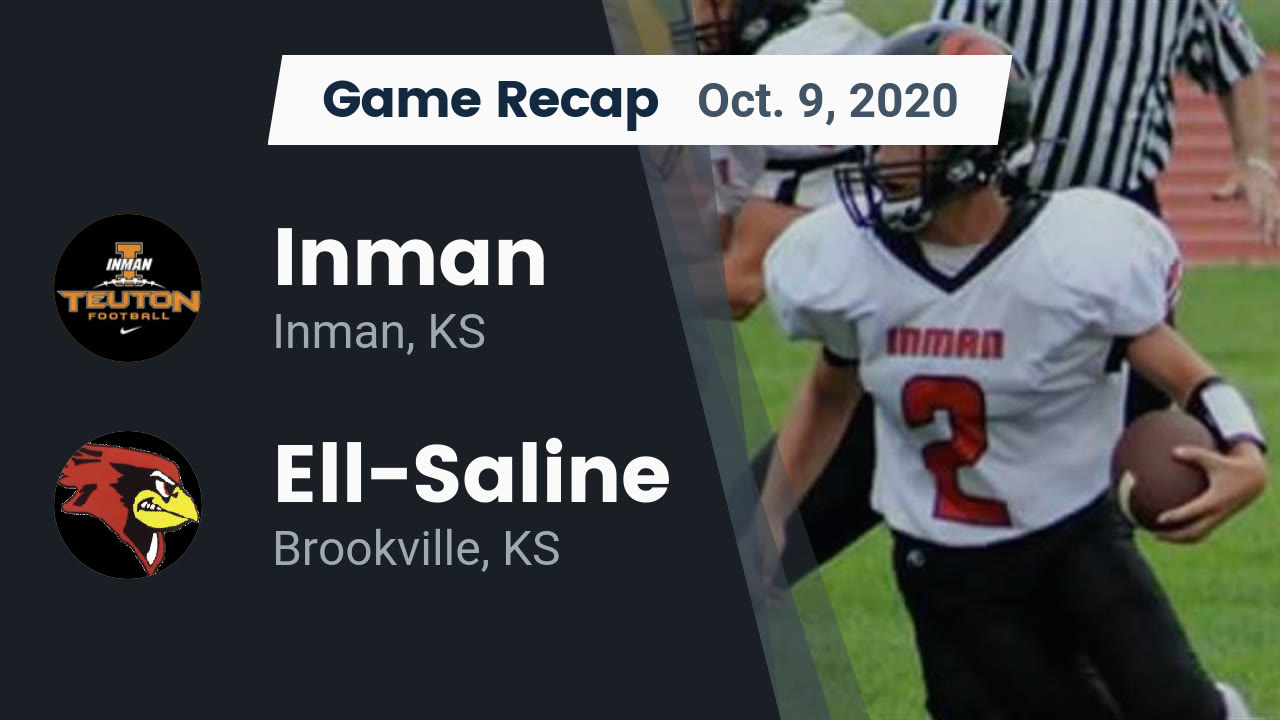 Recap: Inman vs. Ell-Saline 2020 - Inman highlights - Hudl