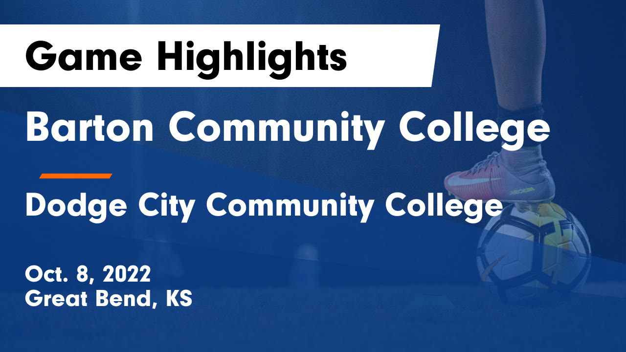 Barton Community College vs Dodge City Community College Game