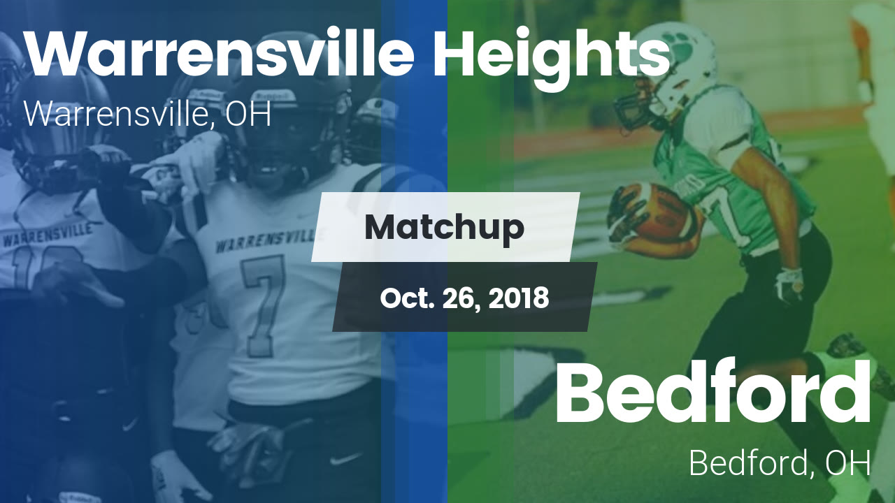 Warrensville Heights HS Football Video "Matchup Warrensville Heights
