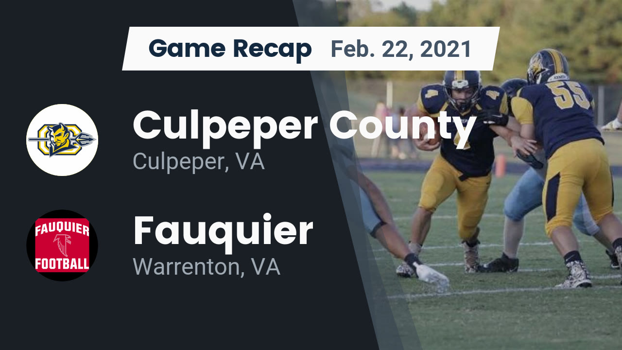 Videos - Culpeper County Blue Devils (Culpeper, VA) Varsity Football