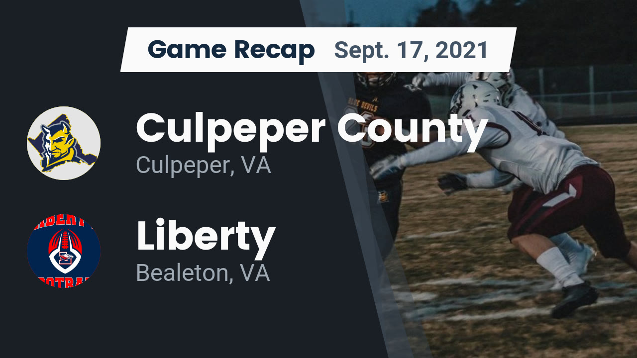Videos - Culpeper County Blue Devils (Culpeper, VA) Varsity Football
