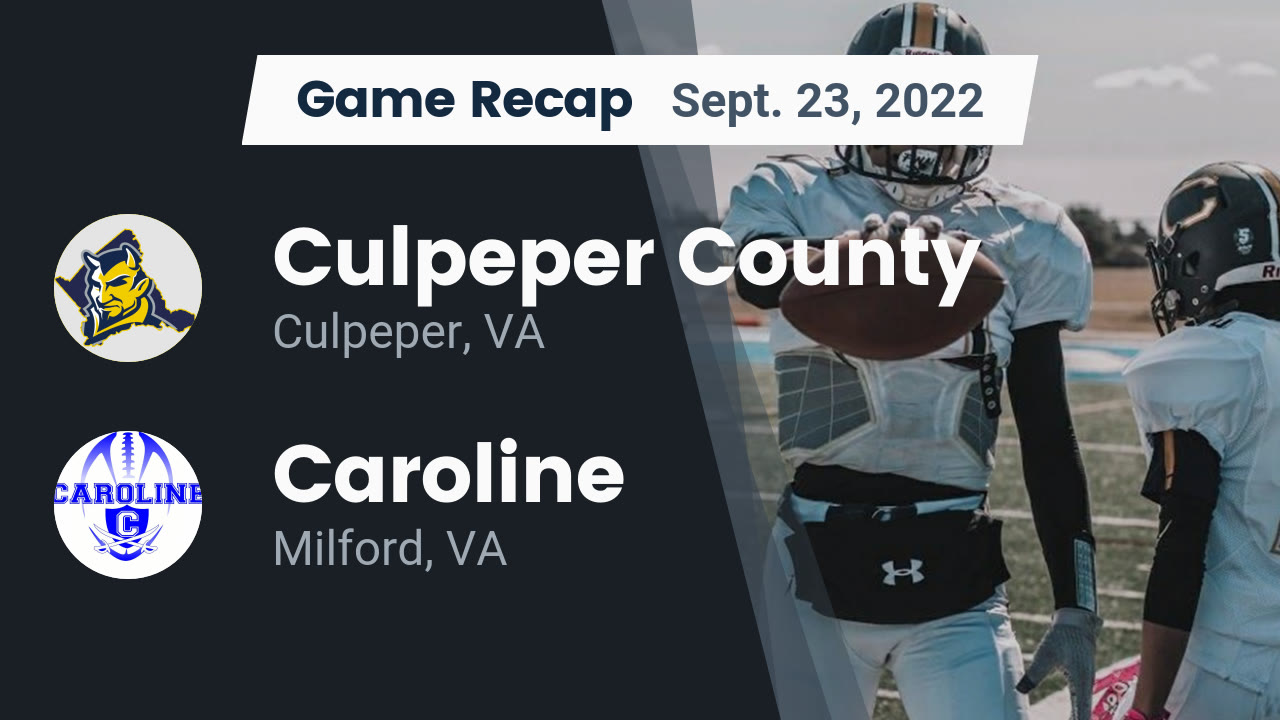 Videos - Culpeper County Blue Devils (Culpeper, VA) Varsity Football