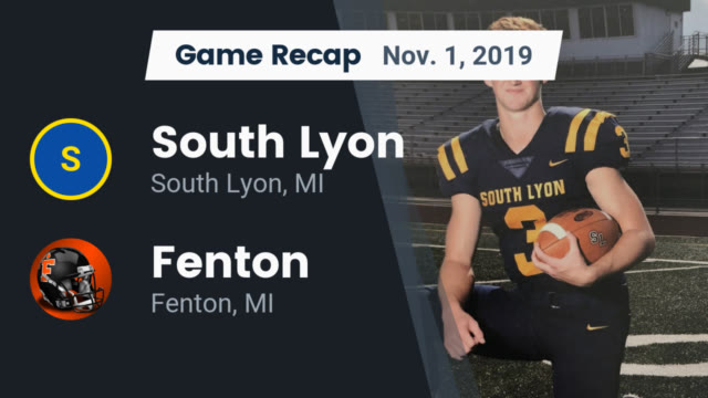 Boys Varsity Football South Lyon High School South Lyon
