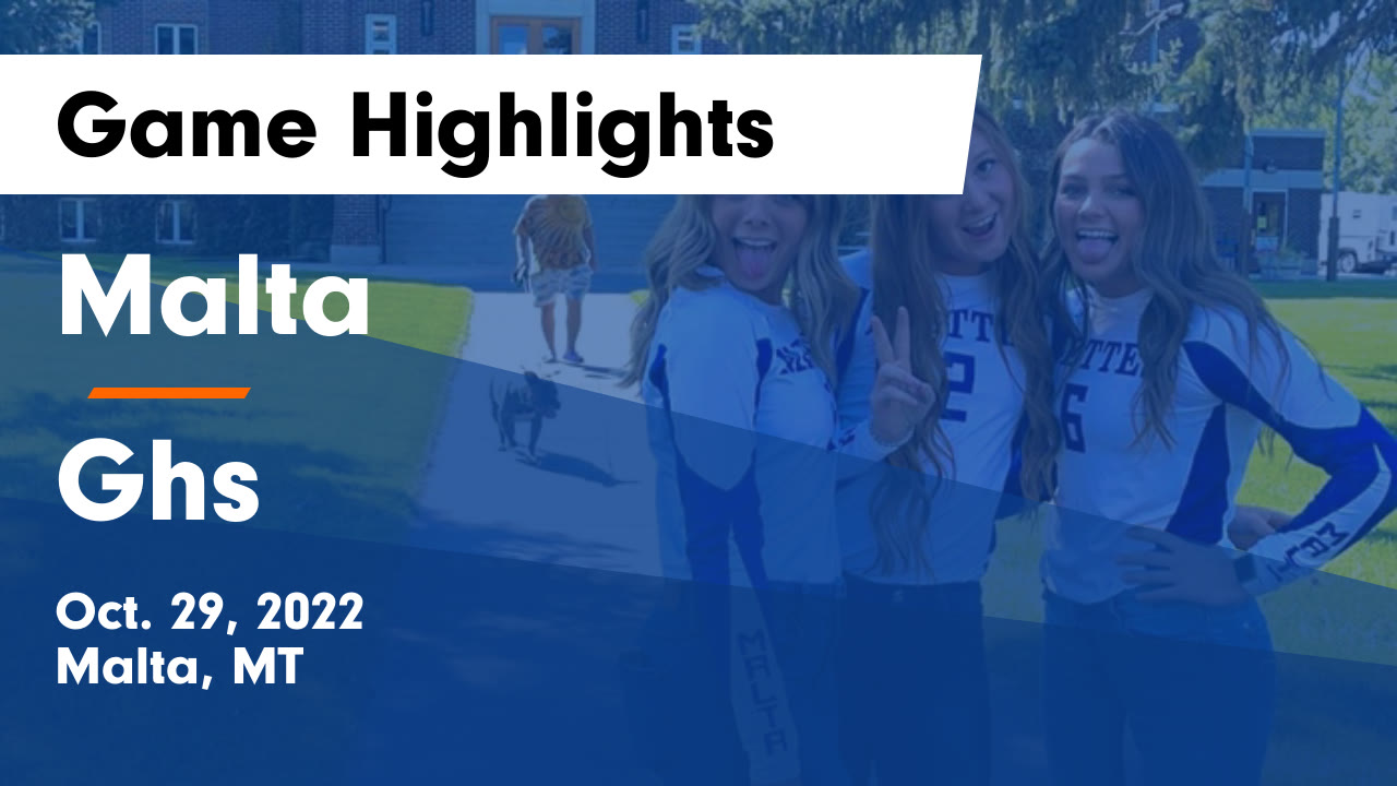 Malta (MT) High School Sports Football, Basketball, Softball