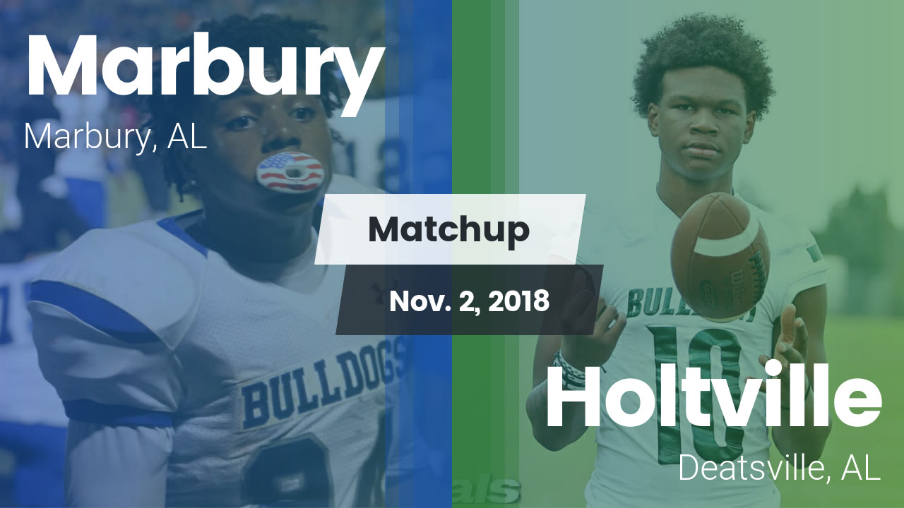 Marbury Hs Football Video Matchup Marbury Vs Holtville 2018