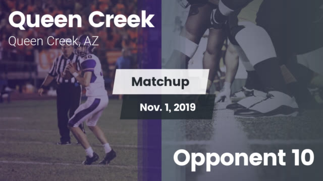 Boys Varsity Football Queen Creek High School Queen Creek