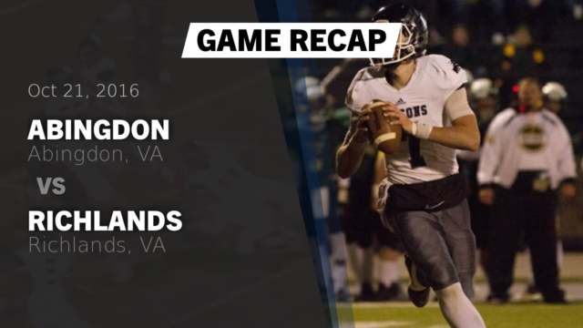 Boys Varsity Football Abingdon High School Abingdon Virginia Football Hudl Abingdon High School Football Schedule 2022