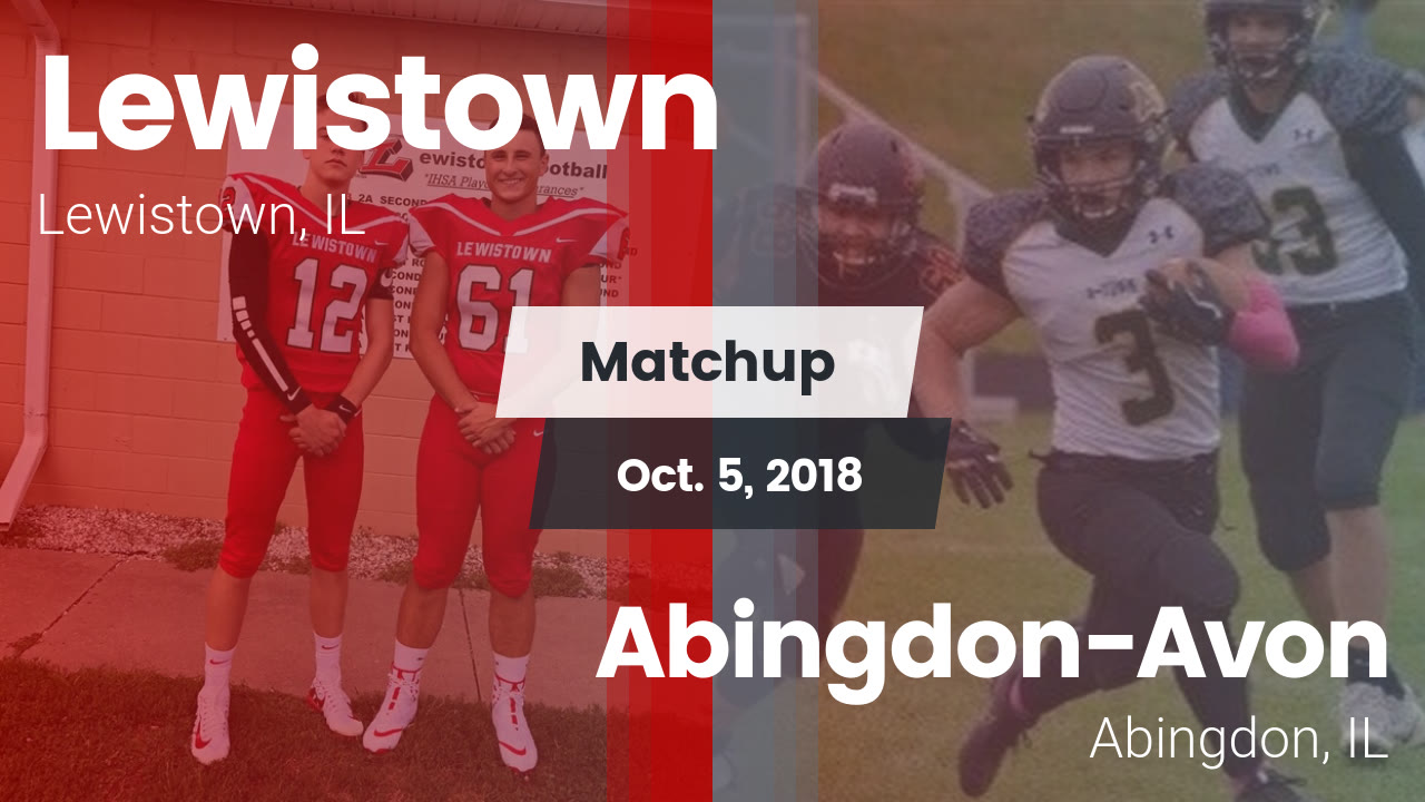 Lewistown Hs Football Video Matchup Lewistown Vs Abingdon Avon