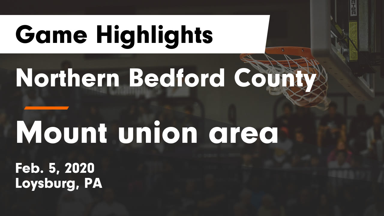 Northern Bedford County Hs Basketball Video Northern Bedford