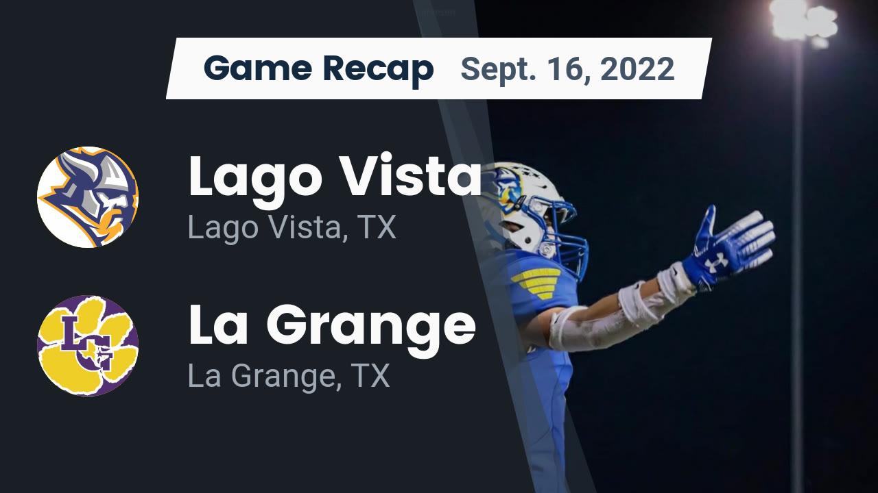 Videos - Lago Vista Vikings (Lago Vista, TX) Varsity Football