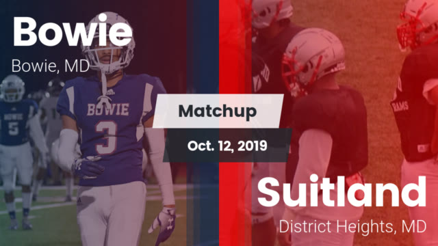 Varsity Football Bowie High School Bowie Maryland