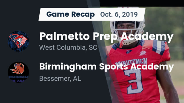 Post Grad Prep Palmetto Prep Academy West Columbia South Carolina Football Hudl
