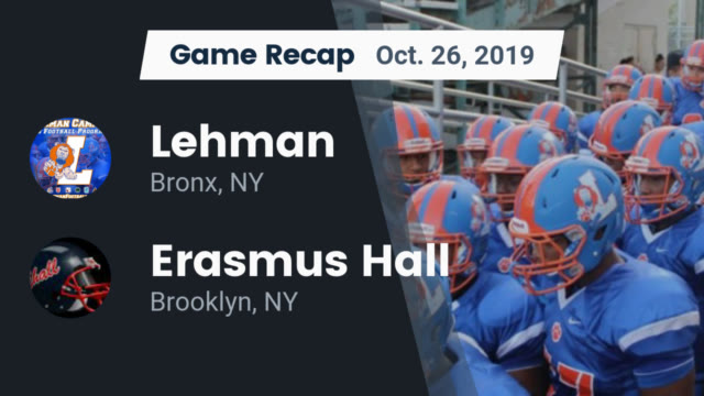 Boys Varsity Football Lehman High School Bronx New York