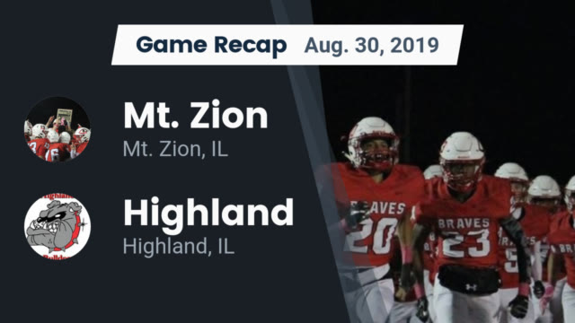 Boys Varsity Football Mt Zion High School Mt Zion Illinois