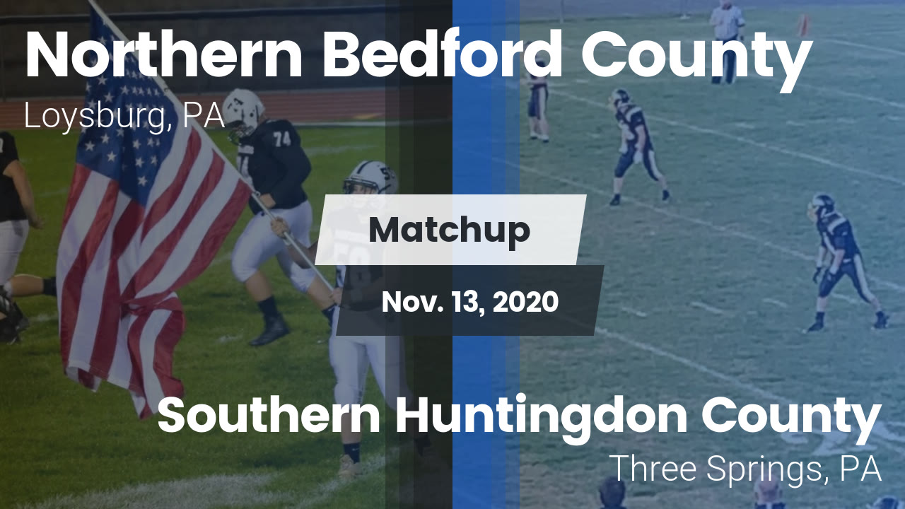 Northern Bedford County HS Football Video "Matchup Northern Bedford vs