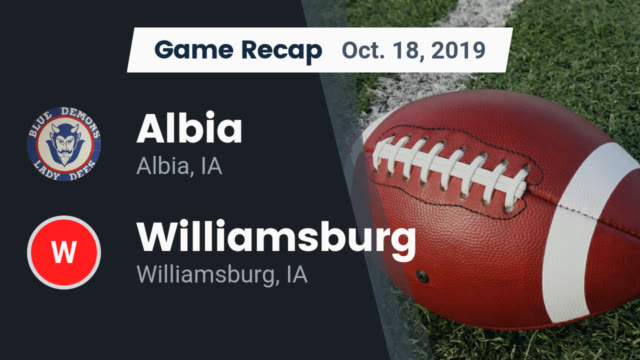 Boys Varsity Football Albia High School Albia Iowa Football