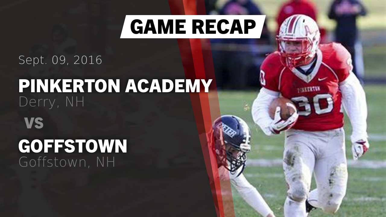 Pinkerton Hs Football Video Recap Pinkerton Academy Vs