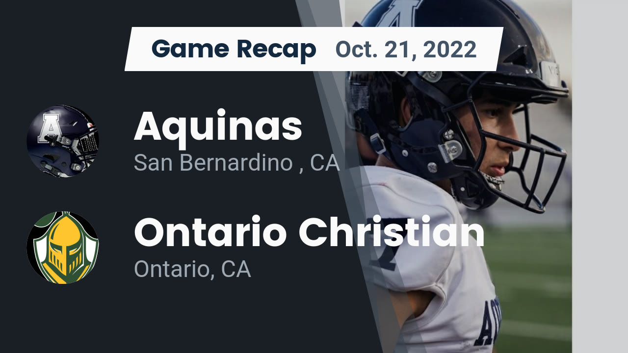 Aquinas High School (San Bernardino, CA) Varsity Football