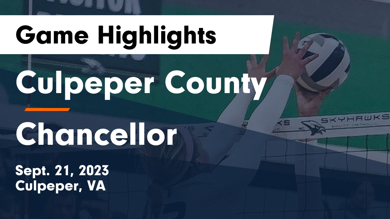 Videos - Culpeper County Blue Devils (Culpeper, VA) Varsity Volleyball