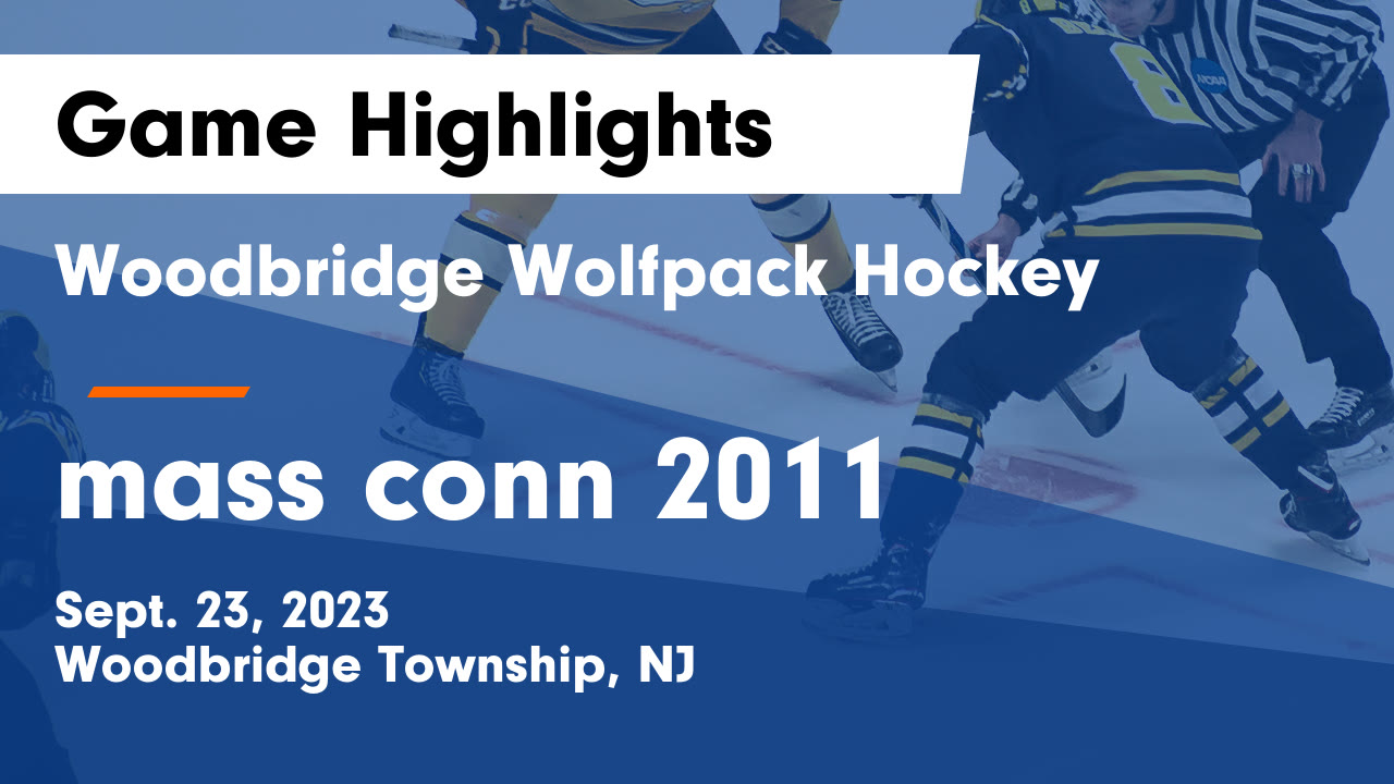 Woodbridge Wolfpack Hockey vs mass conn 2011 Game Highlights Sept. 23