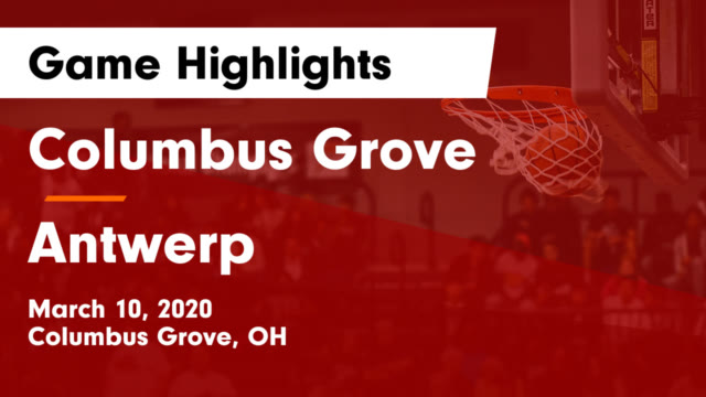 Varsity Boys Basketball Columbus Grove High School Columbus