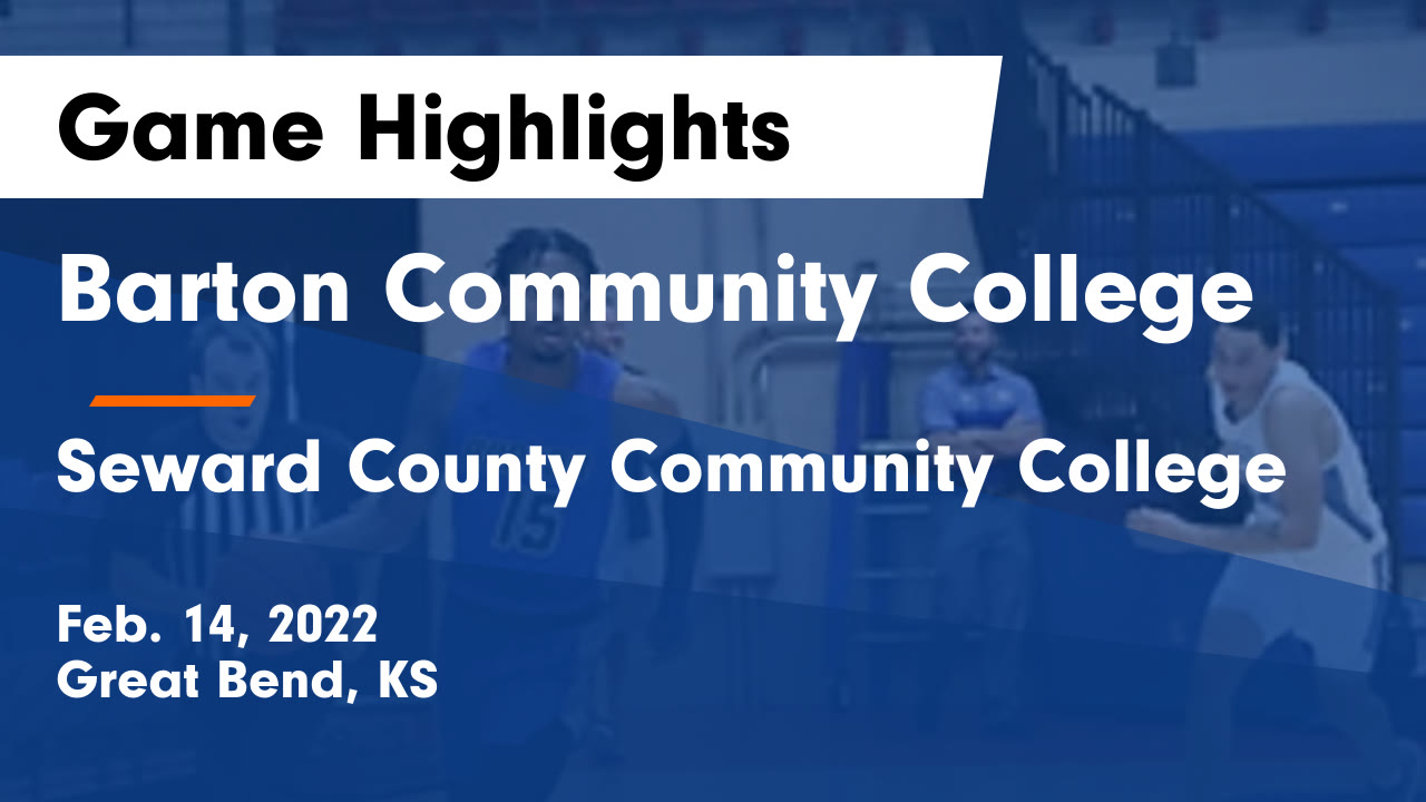 Barton Community College vs Seward County Community College Game