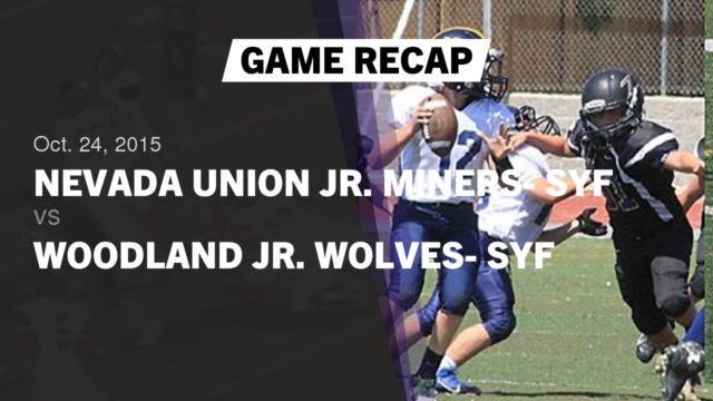 14 Under Nevada Union Jr Miners Grass Valley California Football Hudl
