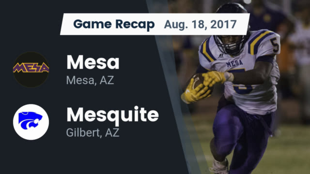 Boys Varsity Football Mesa High School Mesa Arizona