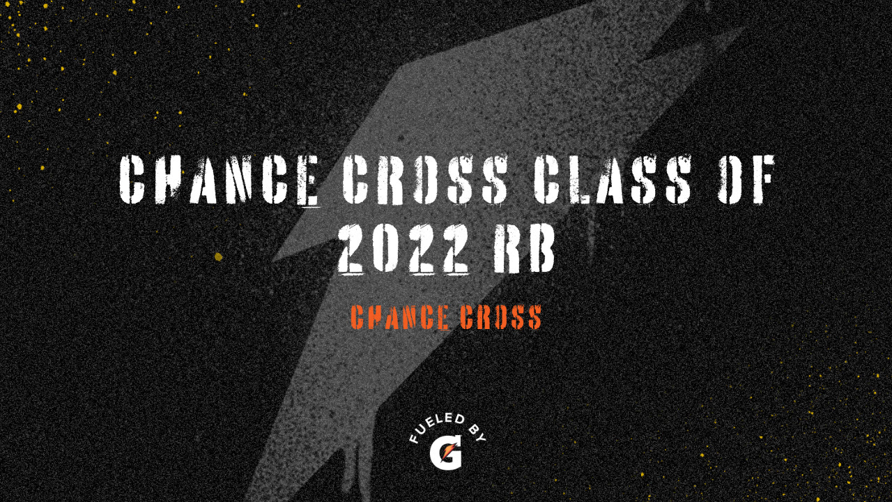 Chance Cross Class of 2022 RB - Chance Cross highlights - Hudl