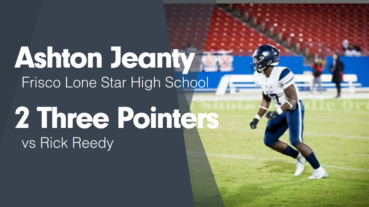 2 Three Pointers vs Rick Reedy - Ashton Jeanty highlights - Hudl