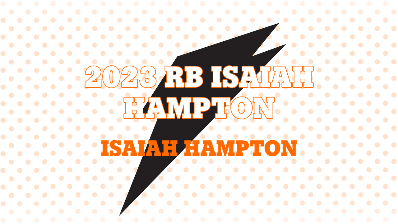 Isiah Humpton 2023 RB Isaiah Hampton - Isaiah Hampton highlights - Hudl