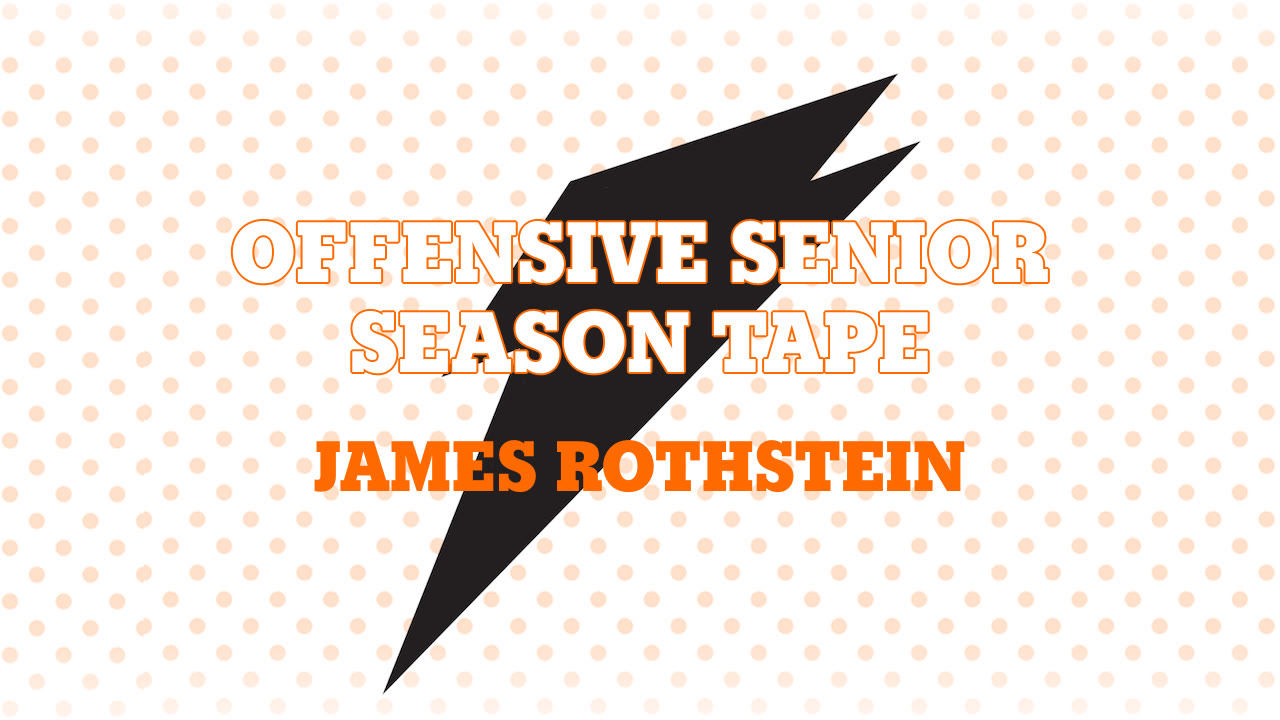 Offensive Senior Season Tape - James Rothstein highlights - Hudl