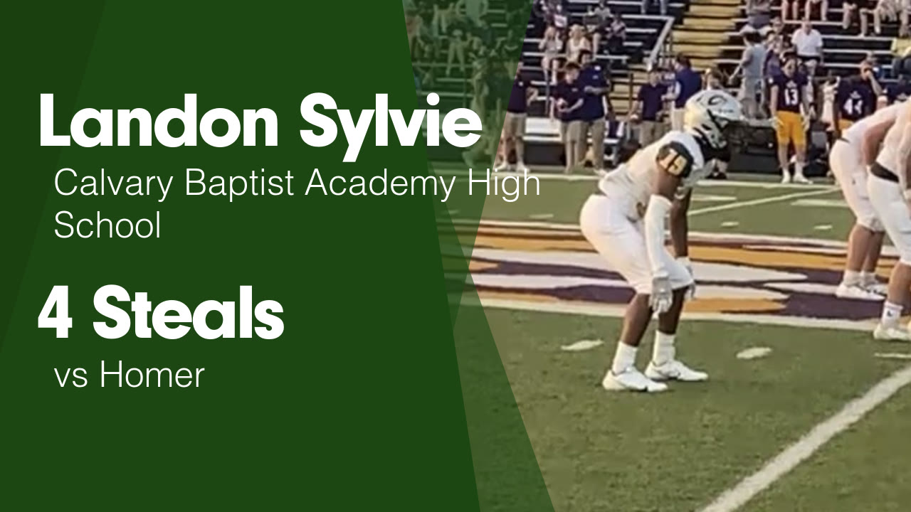 4 Steals vs Homer Landon Sylvie highlights Hudl