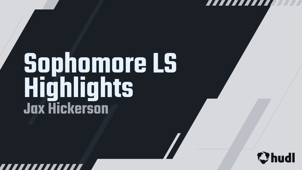 SOPHOMORE YEAR HIGHLIGHT FILM (snaps, tackles, speed after snap,receptions):