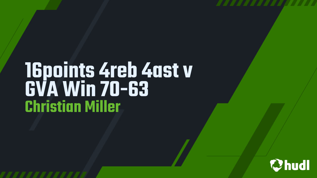 "POP Invite v. GVA Prep 16pts 4ast 4 reb 1blk 2TOs (tied it 6.7 secs) Win OT 70-63" - Christian Miller's Basketball Videos | FieldLevel