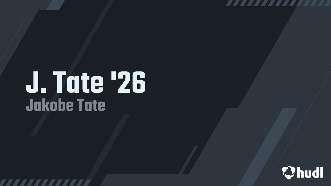 J. Tate '26 - Jakobe Tate highlights - Hudl