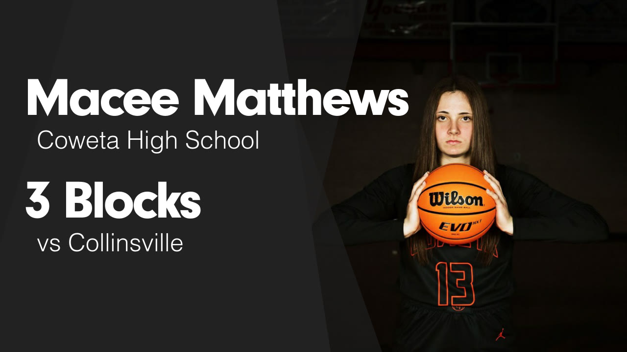 3 Blocks vs Collinsville - Macee Matthews highlights - Hudl