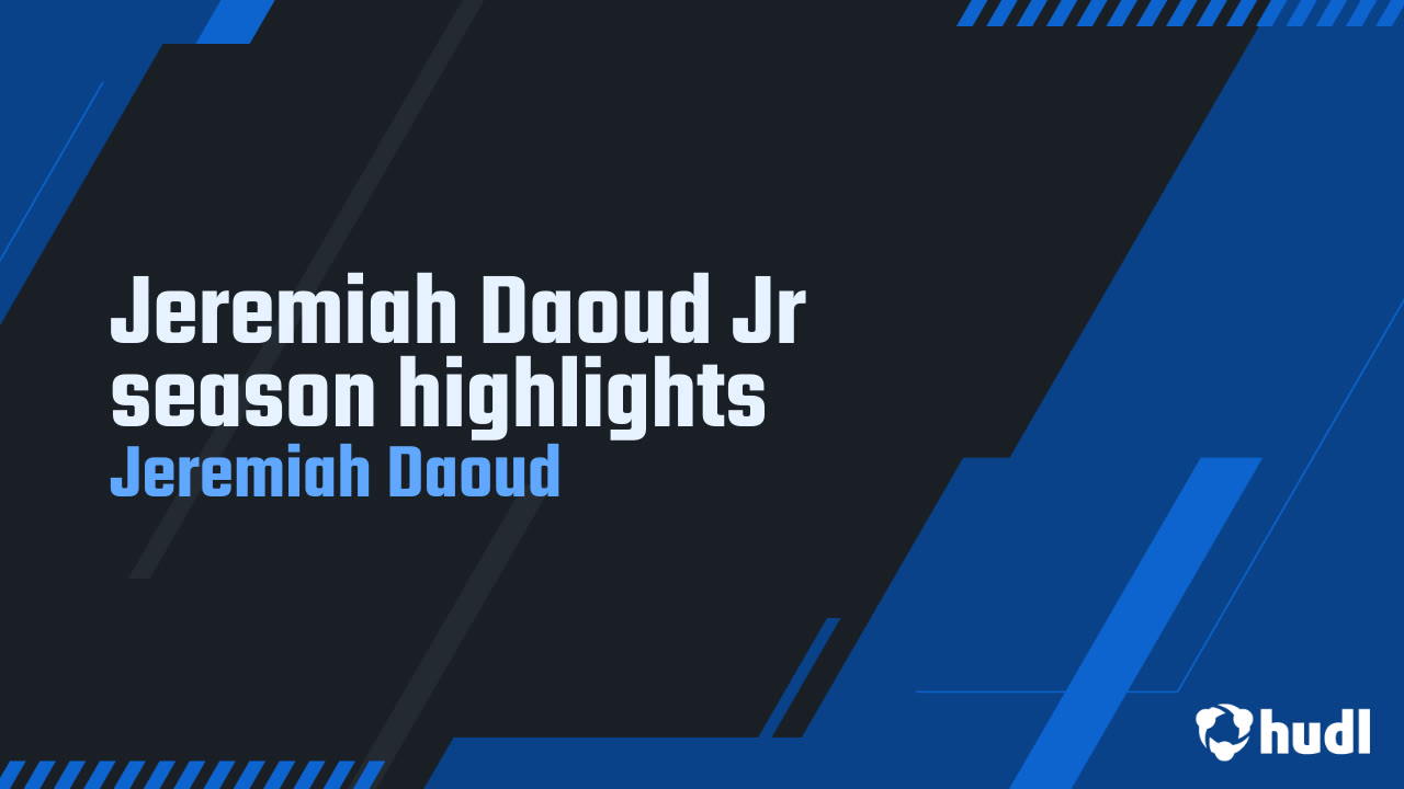 Jeremiah Daoud - 2024 Junior Season Highlights