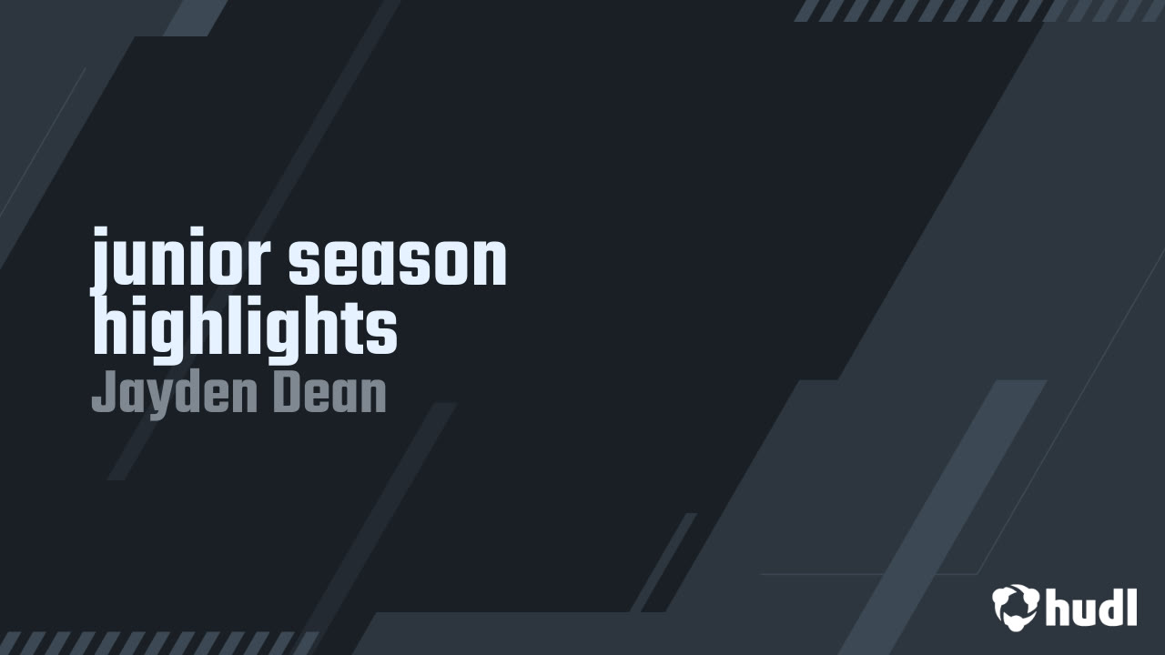 Jayden Dean - St. Thomas Aquinas - 2025 Junior Season Highlights