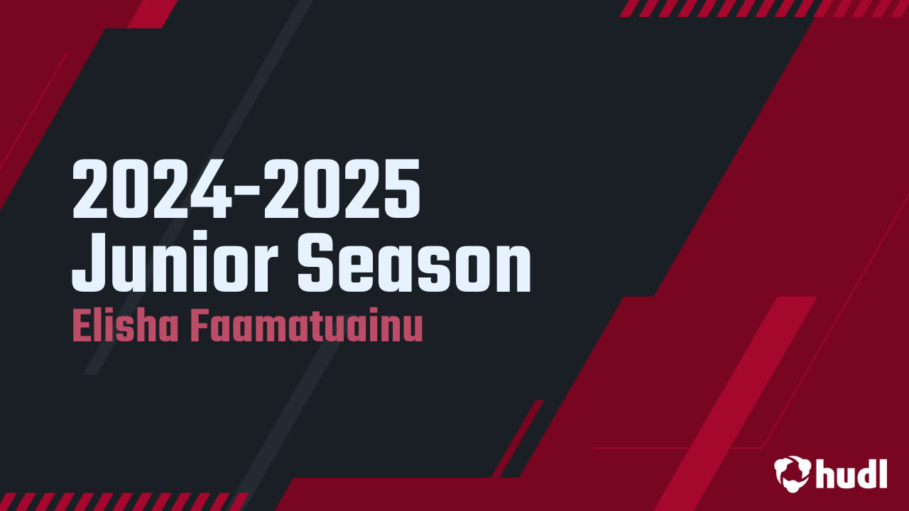 Elisha Faamatuainu - Murrieta Valley - 2024 Junior Season Highlights