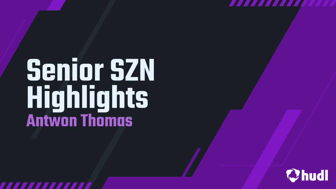 Antwon Thomas - Cleveland Central - 2025 Senior Season Highlights