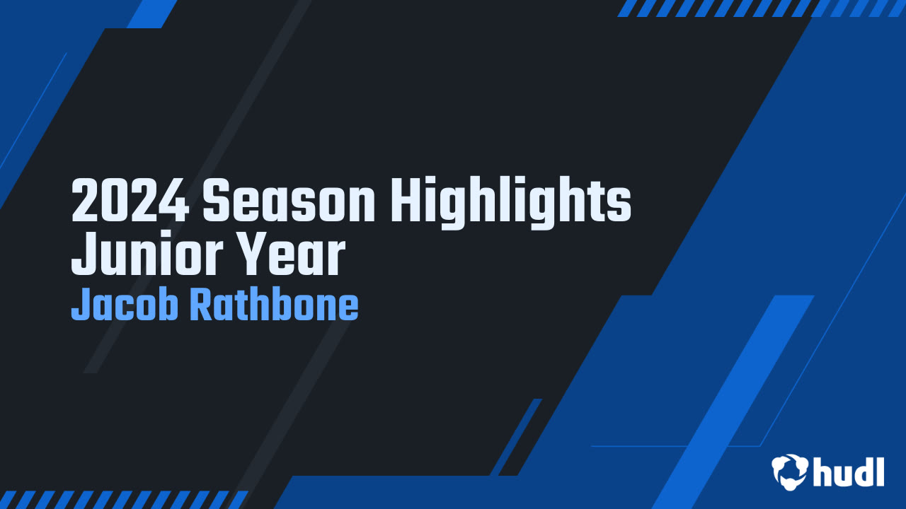 Jacob Rathbone - Page - 2024 Junior Season Highlights