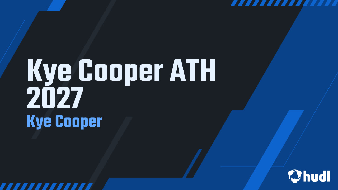 Kye Cooper - San Diego - 2025 Junior Season Highlights