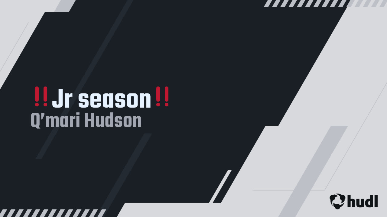  Q'Mari Hudson - Western Branch - 2025 Junior Season Highlights