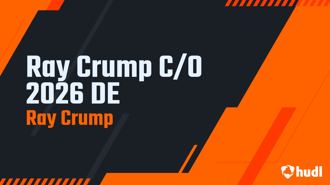 Ray Crump C/O 2026 DE - Ray Crump highlights - Hudl