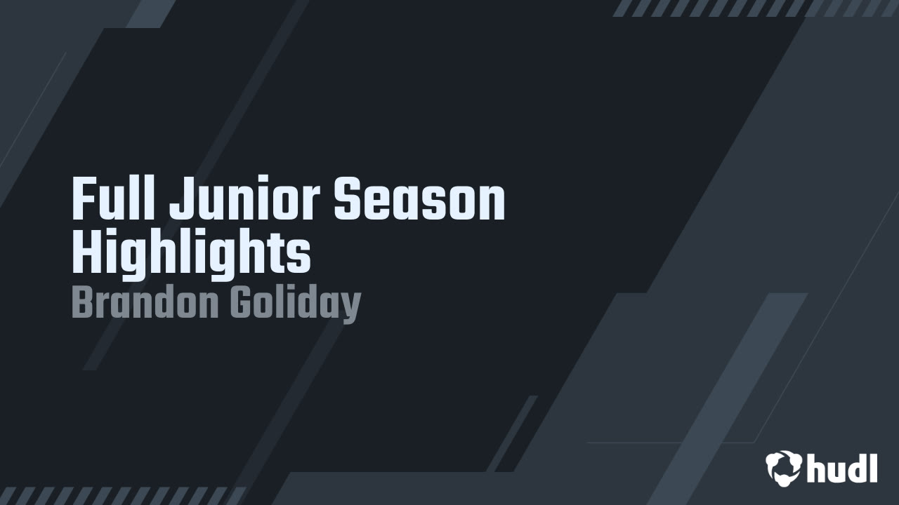 Brandon Goliday - Antioch - 2024 Junior Season Highlights